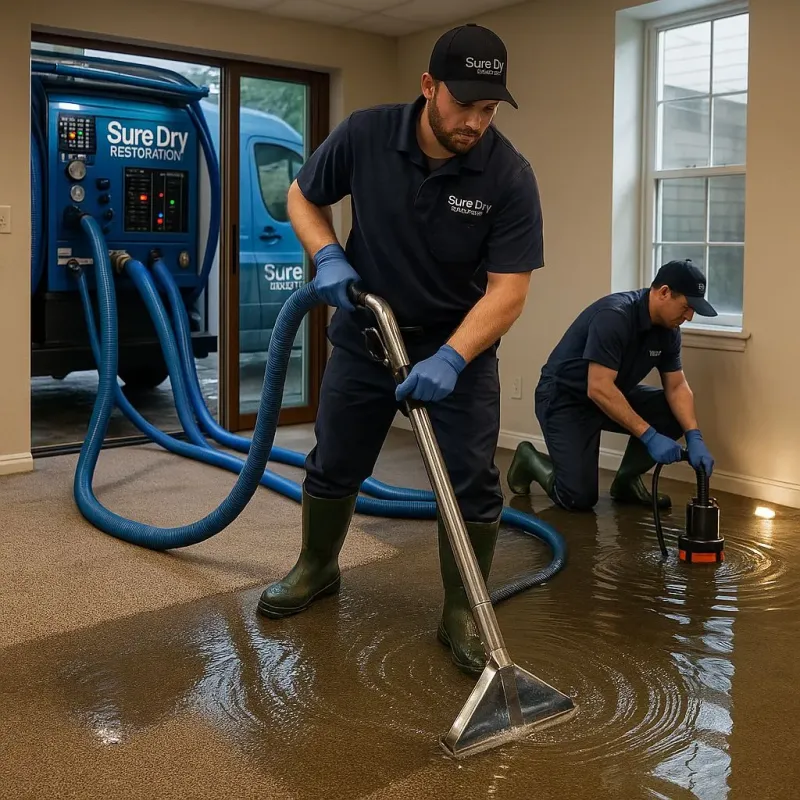 Water Extraction and Removal process in Pitcairn, PA